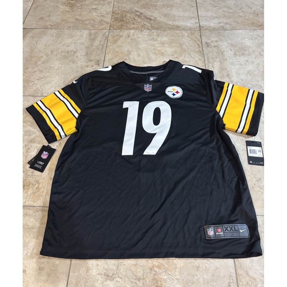 NWT Nike JuJu Smith-Schuster #19 Pittsburgh Steelers On Field Jersey XXL